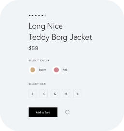 Store banner example